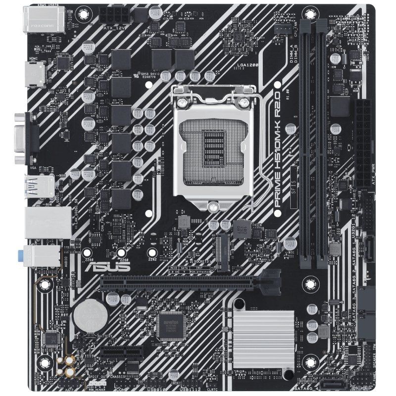 Placa Base Asus Prime H510M-K R2.0 Socket 1200/ DDR4/ PCIe 4.0/ Micro ATX - Imagen 2