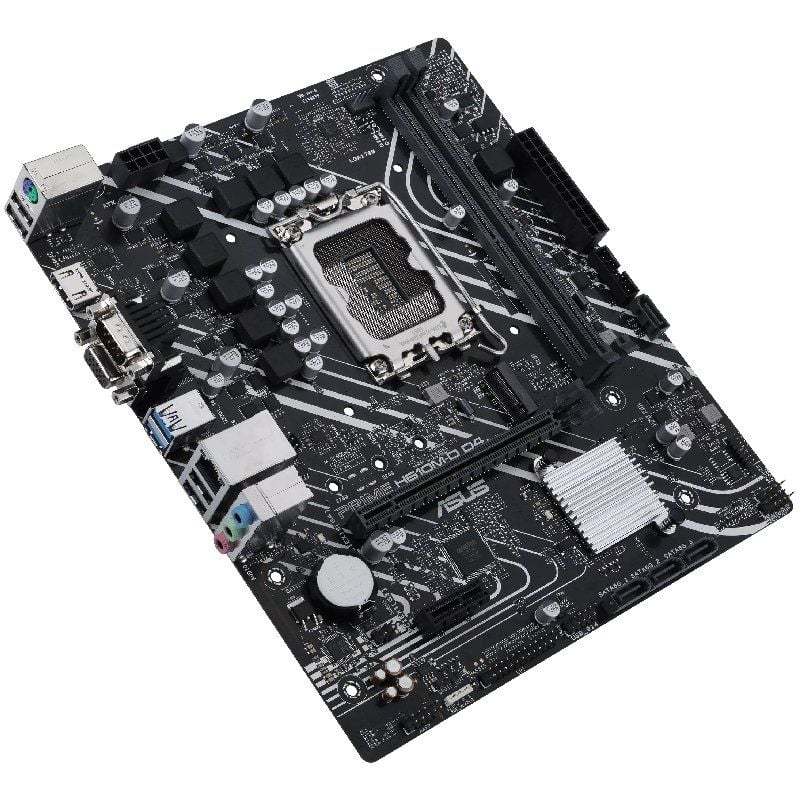 Placa Base Asus Prime H610M-D D4/ Socket 1700/ DDR4/ PCIe 4.0/ Micro ATX - Imagen 3