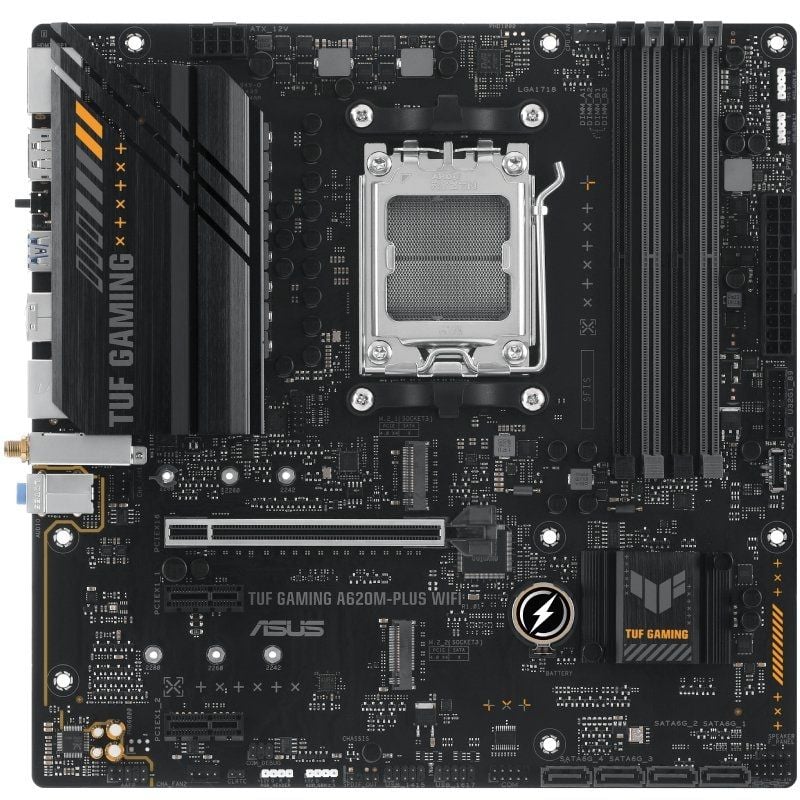 Placa Base Asus TUF GAMING A620M-PLUS WiFi Socket AM5/ DDR5/ PCIe 4.0/ Micro ATX - Imagen 2
