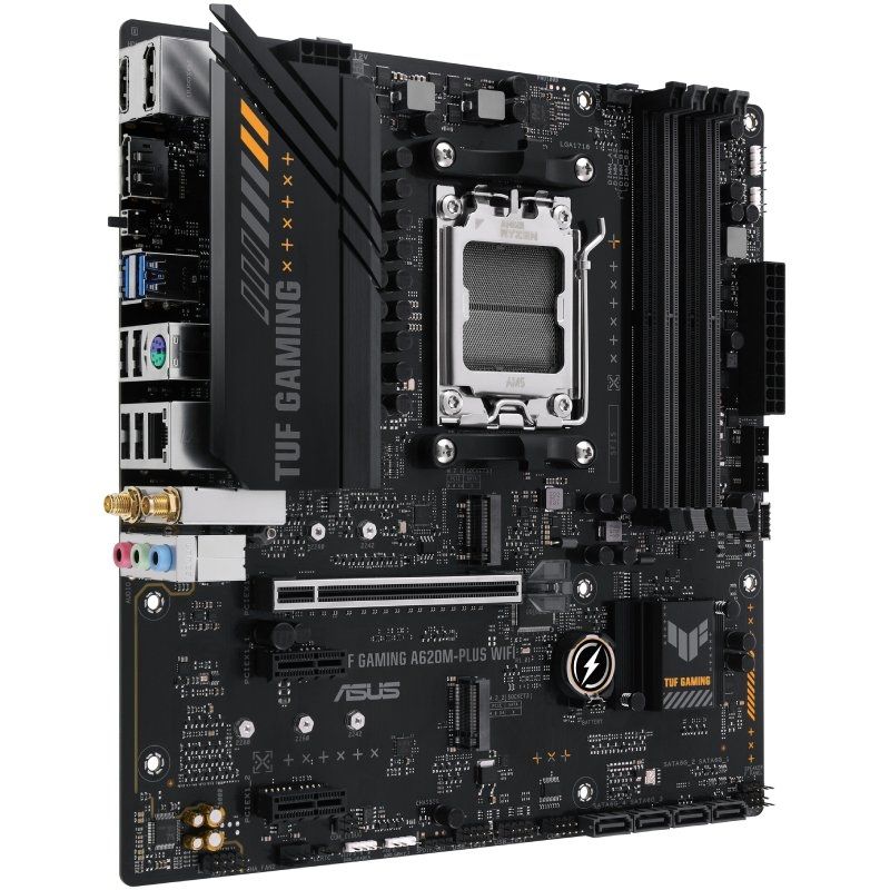 Placa Base Asus TUF GAMING A620M-PLUS WiFi Socket AM5/ DDR5/ PCIe 4.0/ Micro ATX - Imagen 3