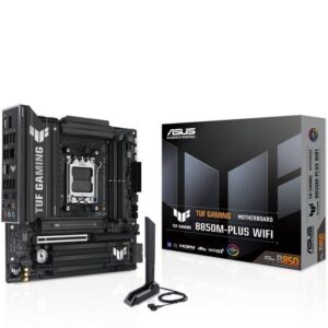 Placa Base Asus TUF GAMING B850M-PLUS WIFI Socket AM5/ DDR5/ PCIe 5.0/ Micro ATX 4711387764916 90MB1IY0-M0EAY0 ASU-PB TUF GAM B850M-PLUS W