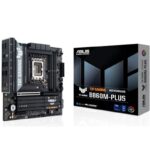 Placa Base Asus TUF GAMING B860M-PLUS Socket 1851/ DDR5/ PCIe 5.0/ Micro ATX 4711387785126 90MB1JW0-M0EAY0 ASU-PB TUF GAM B860M-PLUS