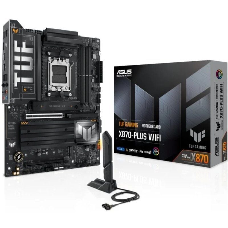 Placa Base Asus TUF GAMING X870-PLUS WIFI/ Socket AM5/ DDR5/ PCIe 5.0 4711387723609 90MB1IU0-M0EAY0 ASU-PB TUF GAM X870-P WI