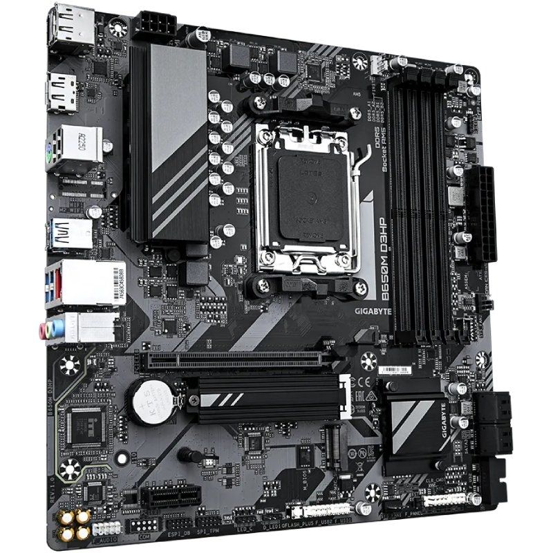 Placa Base Gigabyte B650M D3HP Socket AM5/ DDR5/ PCIe 4.0/ Micro ATX - Imagen 3