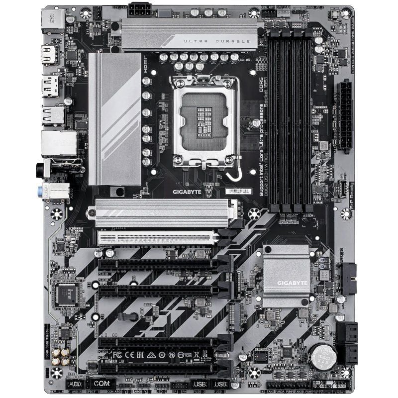 Placa Base Gigabyte B860 DS3H WIFI6E Socket 1851/ DDR5/ PCIe 5.0 - Imagen 2