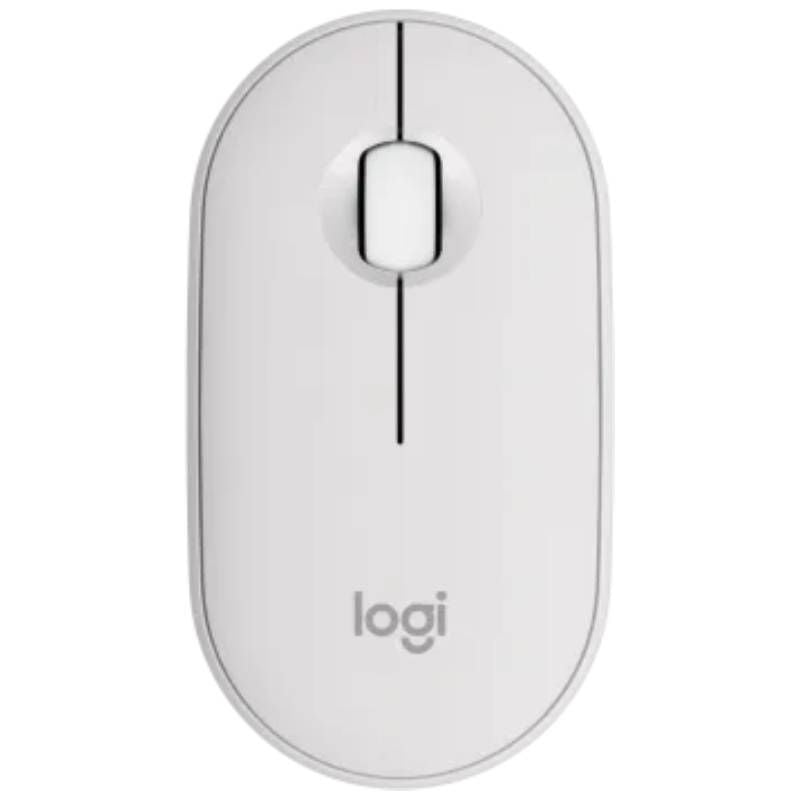 Ratón Inalámbrico Logitech Pebble 2 M350S/ Hasta 1000 DPI/ Blanco 5099206110441 910-007013 LOG-MOU M350S WH