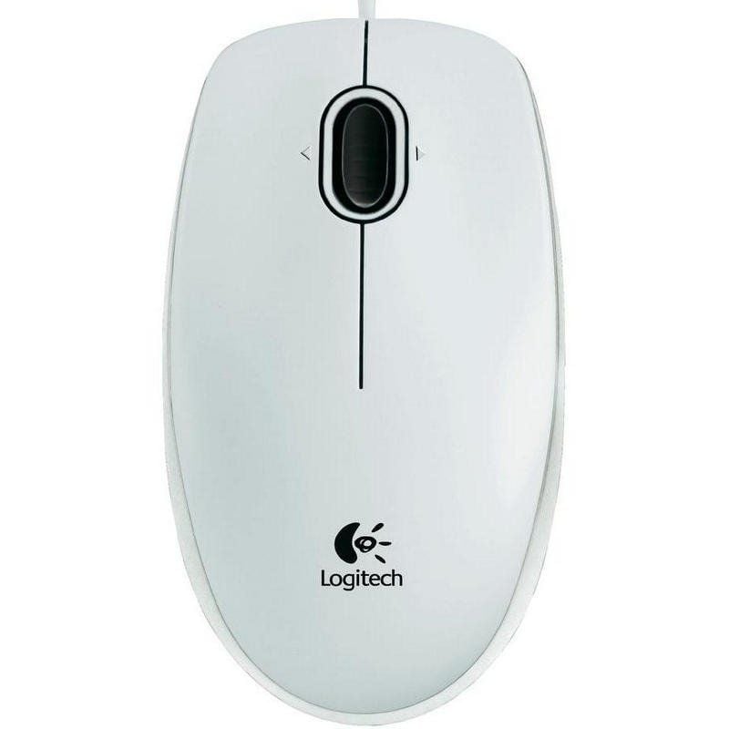 Ratón Logitech B100/ Hasta 800 DPI/ Blanco - Imagen 2