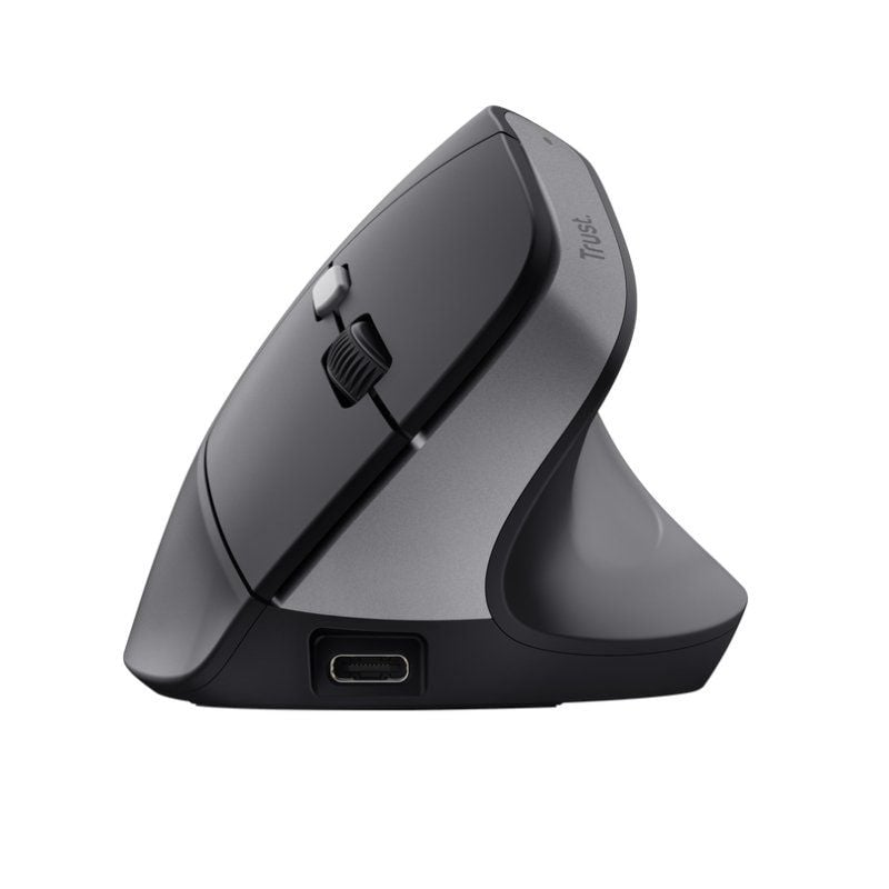 Ratón Vertical Inalámbrico Trust Bayo II/ Batería recargable/ Hasta 2400 DPI - Imagen 3