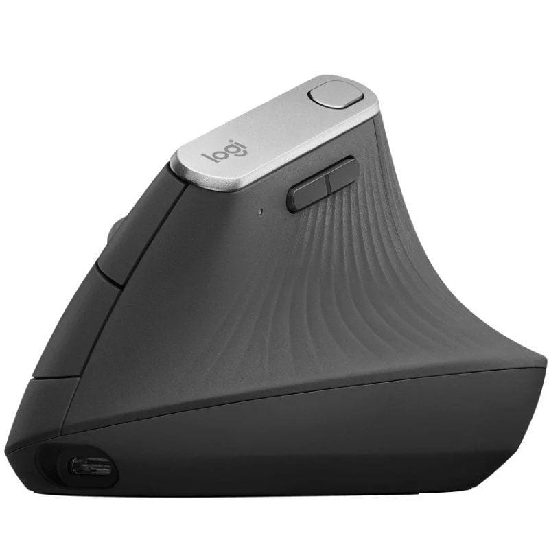 Ratón Vertical Inalámbrico por Bluetooth Logitech Vertical MX/ Batería recargable/ Hasta 4000 DPI - Imagen 2