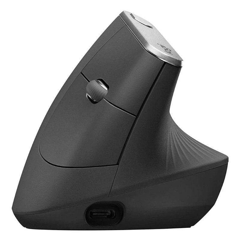 Ratón Vertical Inalámbrico por Bluetooth Logitech Vertical MX/ Batería recargable/ Hasta 4000 DPI 5099206081901 910-005448 LOG-MOU MX VERTICAL