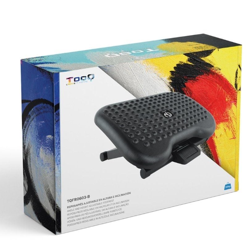 Reposapiés Ajustable/ Inclinable TooQ TQFR0603-B/ 460 x 340mm - Imagen 5