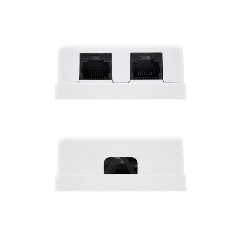 Roseta de Superficie Nanocable 10.21.1502/ Cat.6/ 2 Tomas - Imagen 2