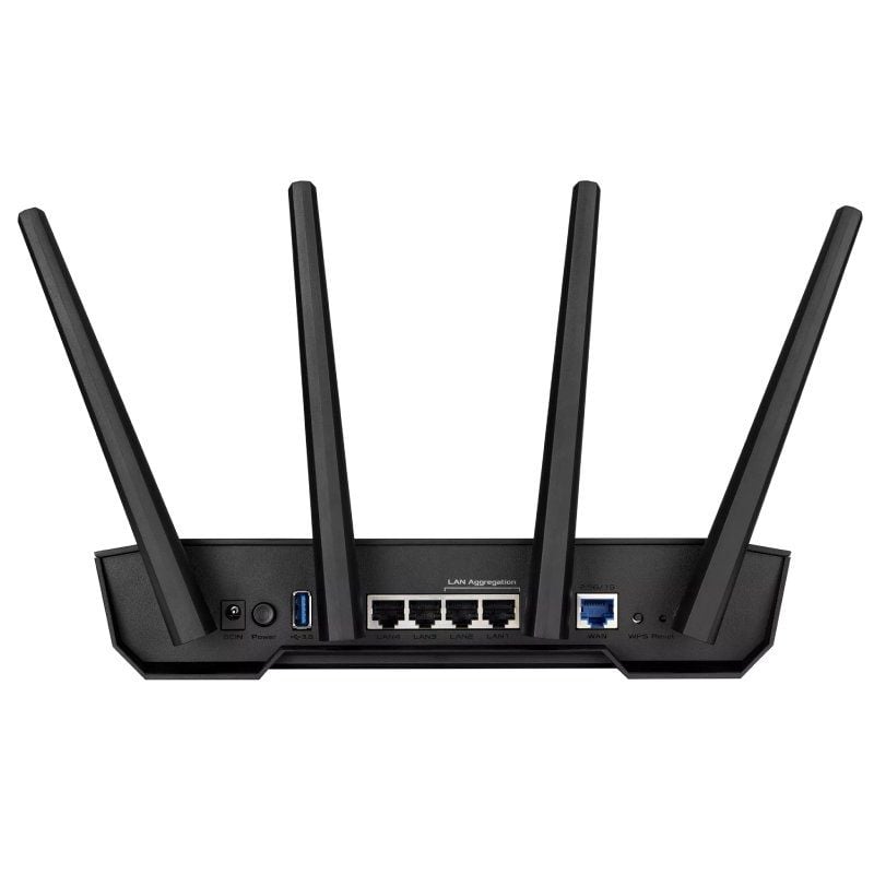 Router Gaming Inalámbrico Asus TUF-AX3000 V2/ WiFi 6/ 3000Mbps/ 2.4GHz 5GHz/ 4 Antenas/ WiFi 802.11ax/ac/n/a/ - n/b/g - Imagen 4