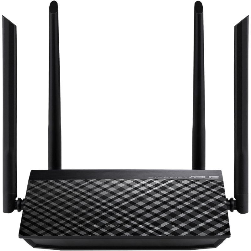 Router Inalámbrico Asus RT-AC1200 V2/ WiFi 6/ 1200Mbps/ 2.4GHz 5GHz/ 4 Antenas/ WiFi 802.11ax/ac/n/a/ - n/b/g 4718017254731 90IG0550-BM3400 ASU-ROU RT-AC1200 V2