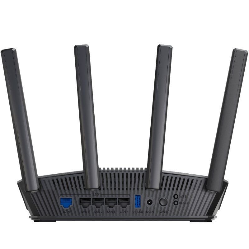 Router Inalámbrico Asus RT-BE82U/ WiFi 7/ 6500Mbps/ 2.4GHz 5GHz/ 4 Antenas/ WiFi 802.11be/ax/ac/n/a/ - n/b/g - Imagen 4