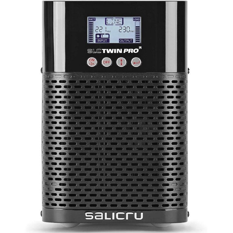 SAI Online Salicru Twin Pro2/ 700VA-630W/ 3 Salidas/ Formato Torre - Imagen 2