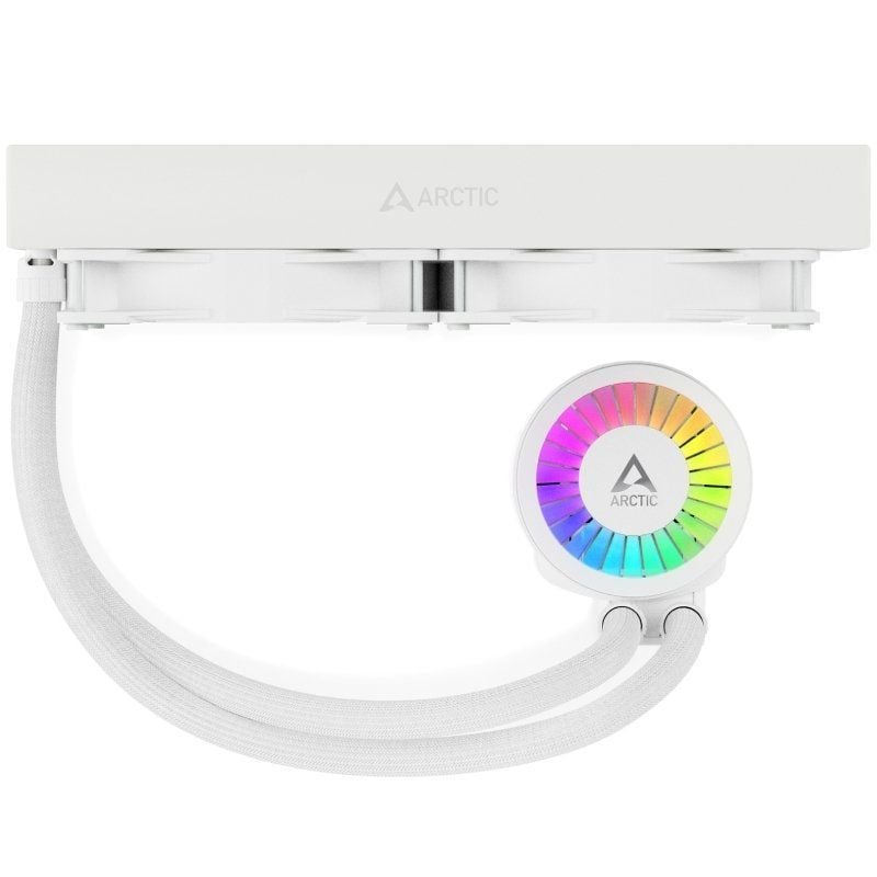 Sistema de Refrigeración Líquida Arctic Liquid Freezer III 280 A-RGB/ Blanco - Imagen 2