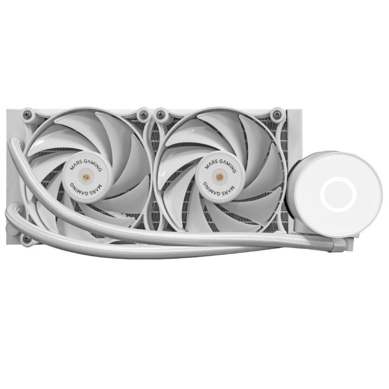 Sistema de Refrigeración Líquida Mars Gaming ML-PRO240W/ Blanco - Imagen 2