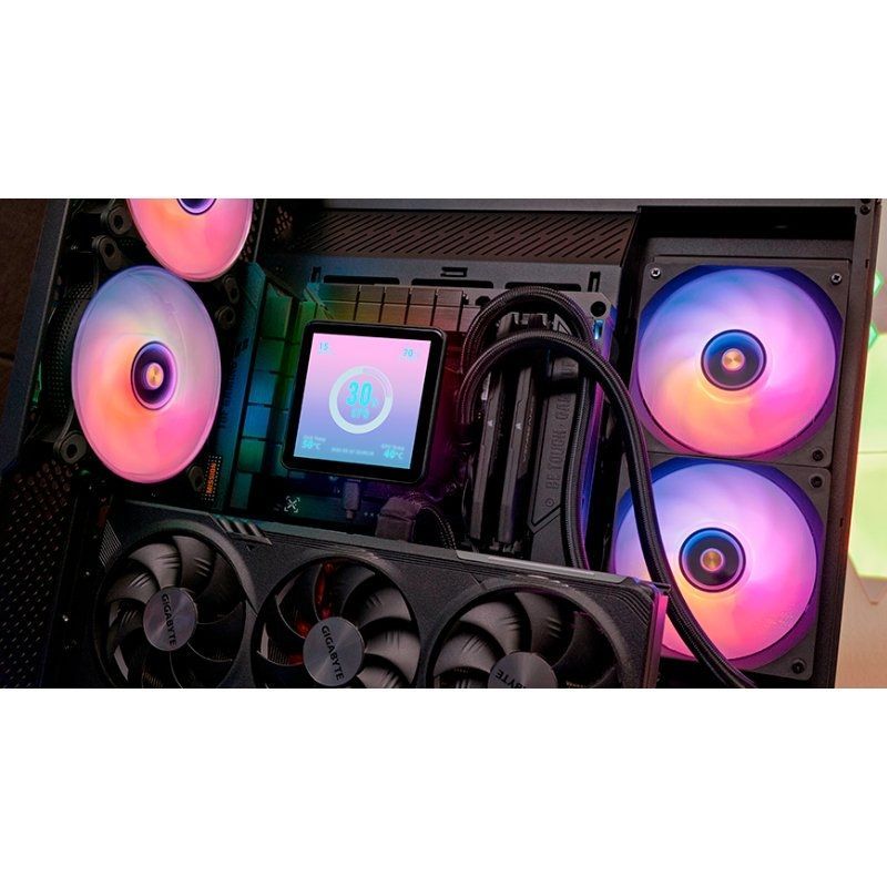 Sistema de Refrigeración Líquida Mars Gaming ML-VISIONPRO240/ Negro - Imagen 2