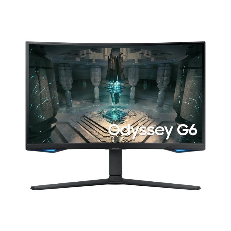 Smart Monitor Gaming Curvo Samsung Odyssey G6 S27BG650EU 27"/ QHD/ 1ms/ 240Hz/ VA/ Multimedia/ Regulable en altura/ Smart TV/ Negro 8806094192599 LS27BG650EUXEN SAM-M S27BG650EU