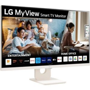 Smart Monitor LG MyView 32SR50F-W 31.5"/ Full HD/ Multimedia/ Smart TV/ Blanco 8806084493507 32SR50F-W LG-M 32SR50F-W