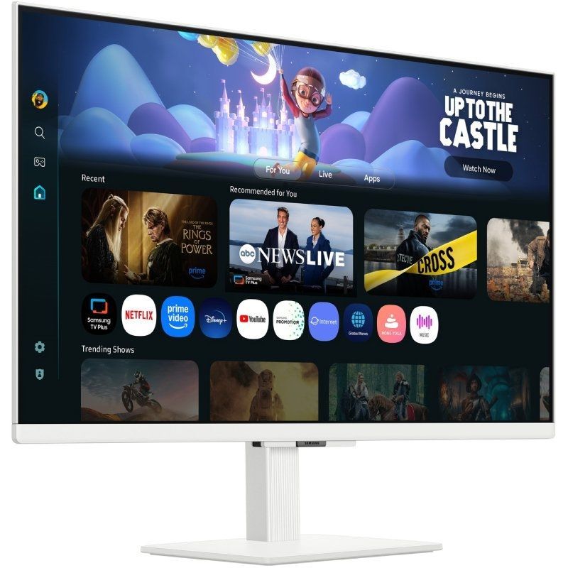 Smart Monitor Samsung M5 S27FM501EU 27"/ Full HD/ Multimedia/ Smart TV/ Blanco - Imagen 2