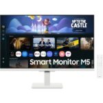 Smart Monitor Samsung M5 S27FM501EU 27"/ Full HD/ Multimedia/ Smart TV/ Blanco 8806097418948 LS27FM501EUXEN SAM-M S27FM501EU