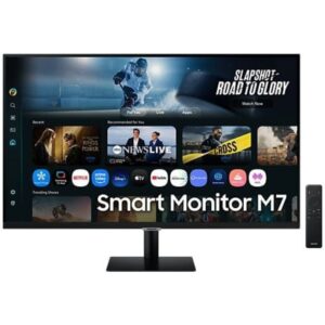 Smart Monitor Samsung M7 S32FM700UU 32"/ 4K/ Multimedia/ Smart TV/ Negro 8806097286943 LS32FM700UUXEN SAM-M S32FM700UU