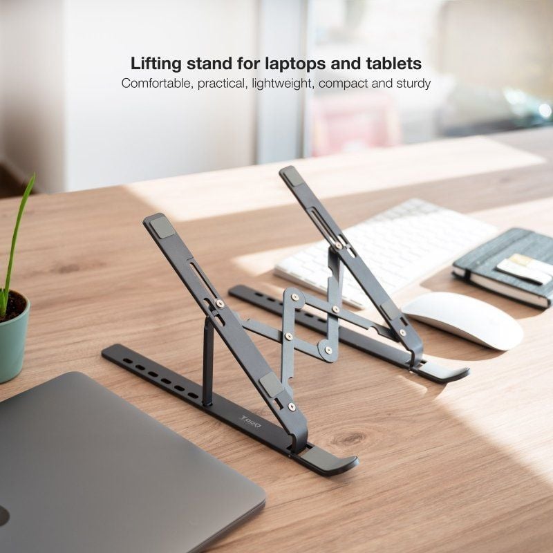 Soporte TooQ TQLRS0033-AL-G para Portátiles hasta 15" - Imagen 4
