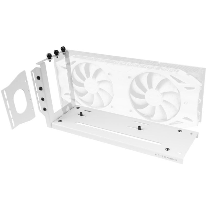 Soporte para Tarjeta Gráfica Mars Gaming MCA-GCV/ Compatibilidad Universal/ Blanco 8435693113225 MCAGCVW TAC-SOPORTE MCA-GCV WH