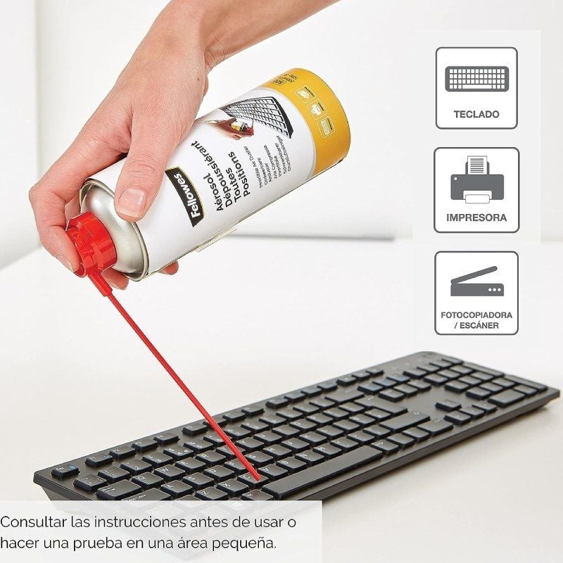 Spray de Aire a Presión Fellowes 9974804/ Capacidad 200ml - Imagen 2