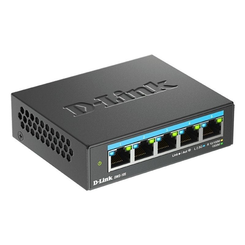Switch D-Link DMS-105 5 Puertos/ RJ-45 10/100/1000 - Imagen 2