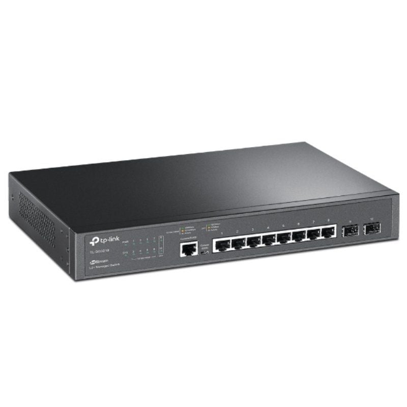 Switch Gestionable TP-Link Omada TL-SG3210 V3 10 Puertos/ RJ-45 10/100/1000/ SFP - Imagen 2