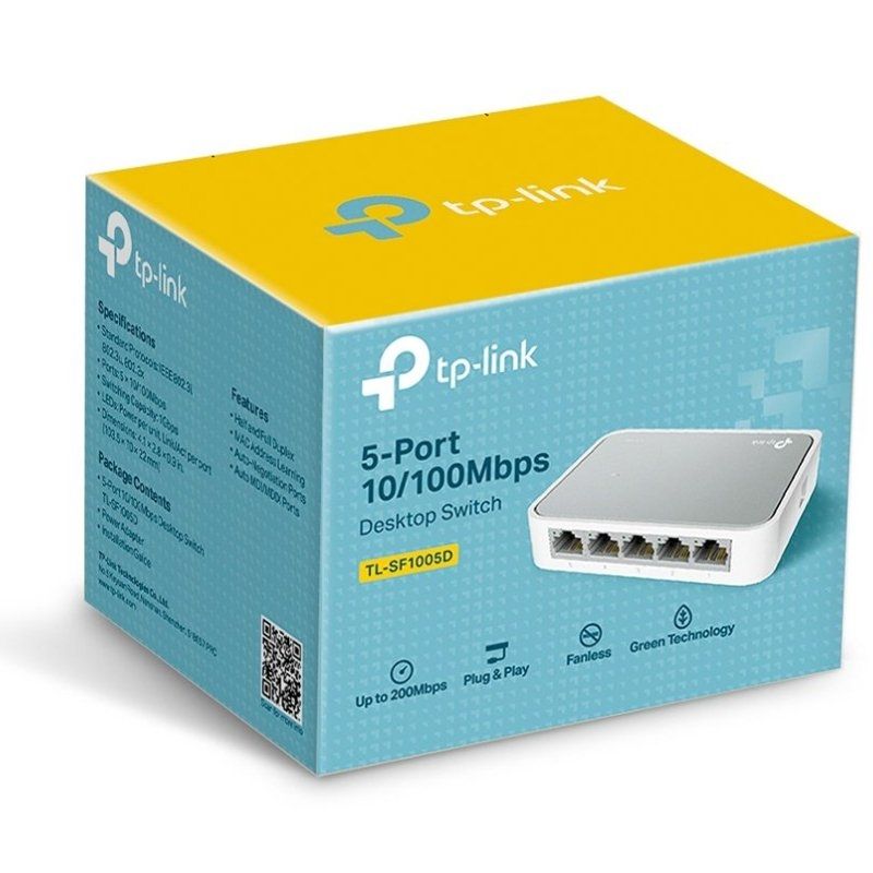Switch TP-Link 5P 5 Puertos/ RJ-45 10/100 - Imagen 3