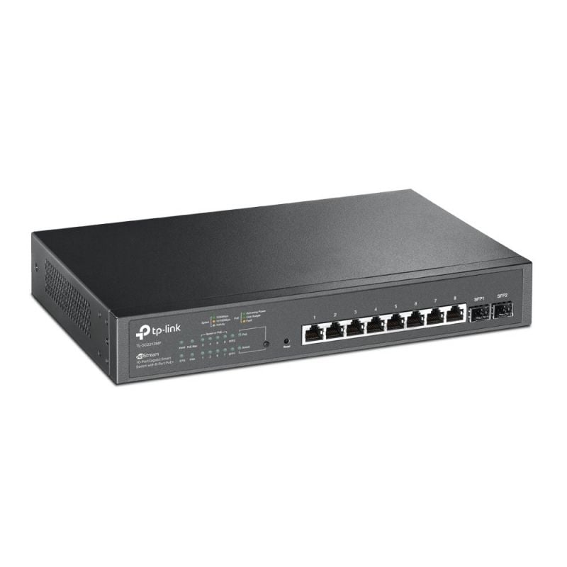Switch TP-Link Omada Smart Gigabit JetStream TL-SG2210MP 10 Puertos/ RJ-45 10/100/1000 PoE/ SFP - Imagen 2