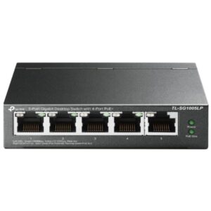 Switch TP-Link TL-SG1005LP 5 Puertos/ RJ-45 10/100/1000/ PoE 6935364052720 TL-SG1005LP TPL-SWITCH TL-SG1005LP