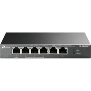 Switch TP-Link TL-SG1006PP 6 Puertos/ RJ-45 10/100/1000/ PoE++ 4895252500325 TL-SG1006PP TPL-SWITCH TL-SG1006PP