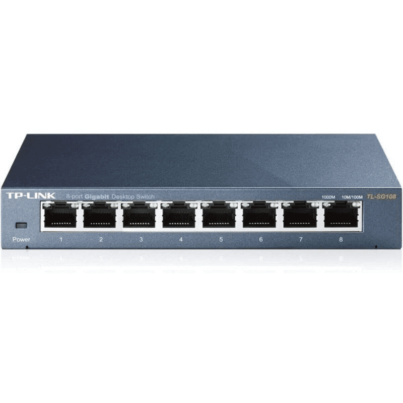Switch TP-Link TL-SG108 V3.0 8 Puertos/ RJ-45 10/100/1000 - Imagen 2