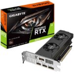 Tarjeta Gráfica Gigabyte GeForce RTX 3050 OC Perfil Bajo/ 6GB GDDR6 4719331354268 9VN3050O6L-00-10 GIG-GF RTX3050 OC LP 6G