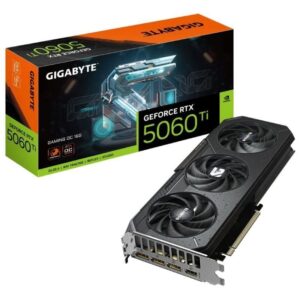 Tarjeta Gráfica Gigabyte GeForce RTX 5060 Ti Gaming OC/ 16GB GDDR7 4719331356026 9VN506TGO-00-G10 GIG-GF RTX5060TI G OC 16G
