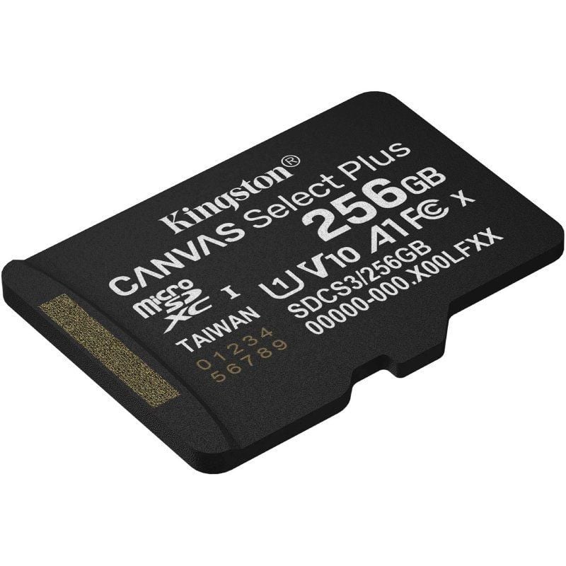 Tarjeta de Memoria Kingston CANVAS Select Plus 256GB microSD XC/ Clase 10/ 150MBs - Imagen 2