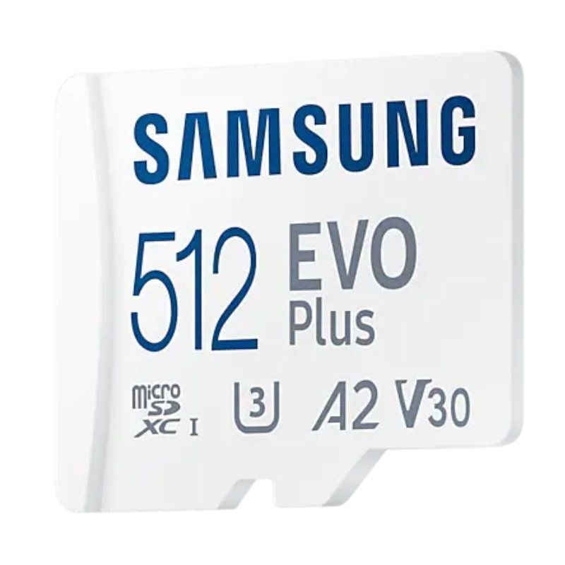 Tarjeta de Memoria Samsung EVO Plus 2023 512GB microSD XC con Adaptador/ Clase 10/ 160MBs - Imagen 3