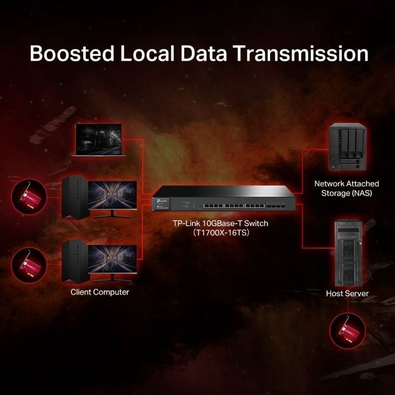 Tarjeta de Red RJ45-PCI Express TP-Link TX401/ 10Gbps - Imagen 3