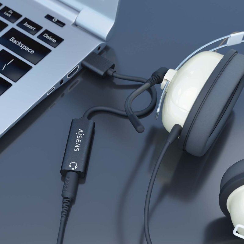 Tarjeta de Sonido Aisens A106-0770/ USB Macho - Jack 3.5 Hembra - Imagen 4