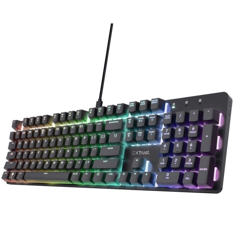 Teclado Gaming Mecánico Trust Gaming GXT 871 8713439256826 25682 TRU-TEC GXT 871 BK