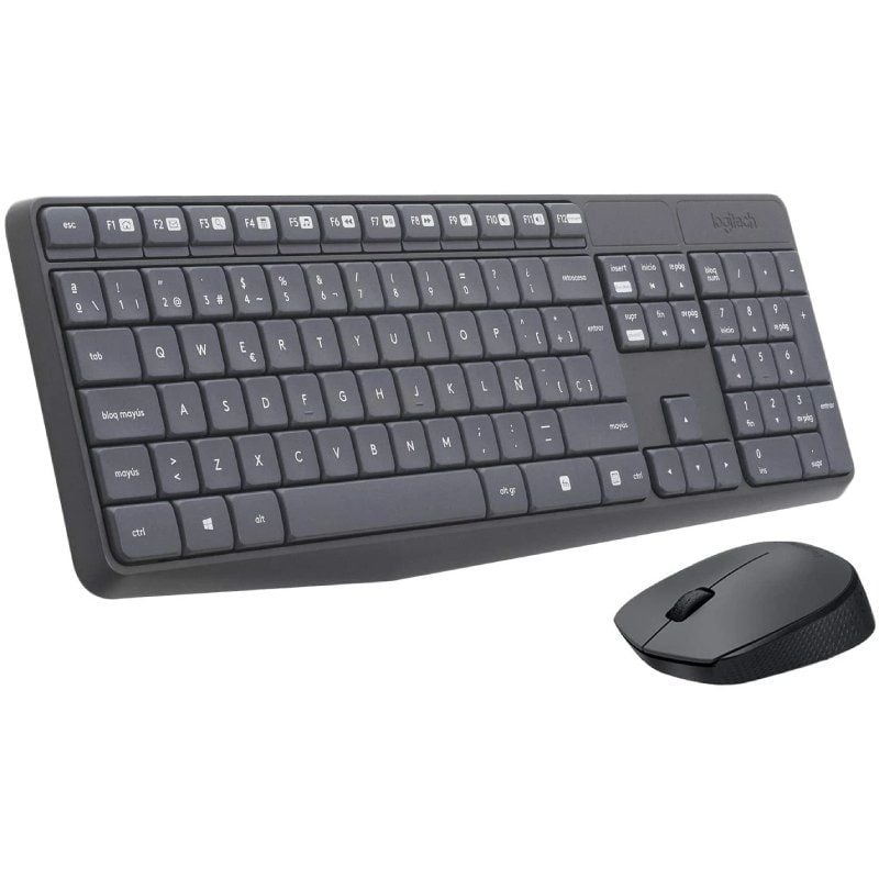 Teclado y Ratón Inalámbricos Logitech MK235 - Imagen 2