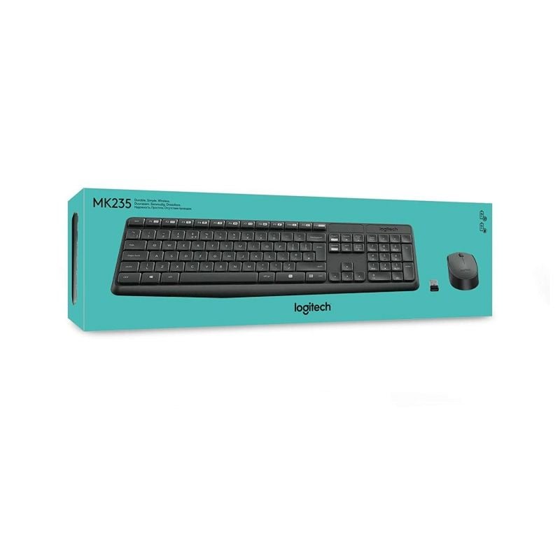 Teclado y Ratón Inalámbricos Logitech MK235 - Imagen 5