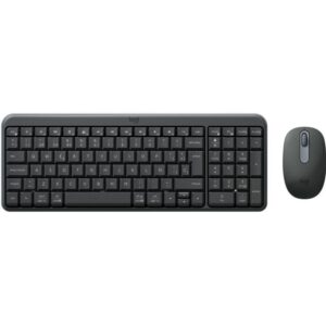 Teclado y Ratón Inalámbricos Logitech Wireless Combo MK250 5099206130807 920-013543 LOG-DESK MK250 INAL COM BK