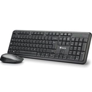 Teclado y Ratón Inalámbricos NGS Harmony Kit 8435430627473 HARMONYKIT NGS-TEC SET HARMONYKIT