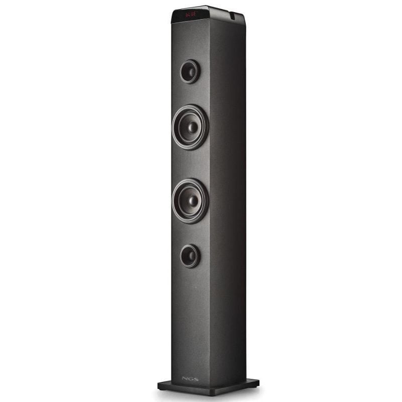 Torre de Sonido con Bluetooth NGS SKY CHARM PRO/ 80W/ 2.0/ Negra 8435430626070 SKYCHARMPRO NGS-ALT SKYCHARM PRO BK